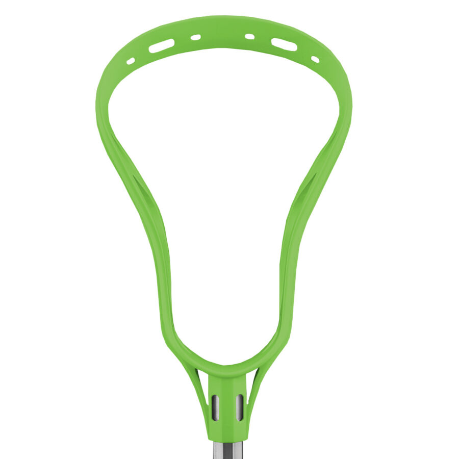 Brine Lacrosse Edge Unstrung Lacrosse Head Neon Green CaptainLax