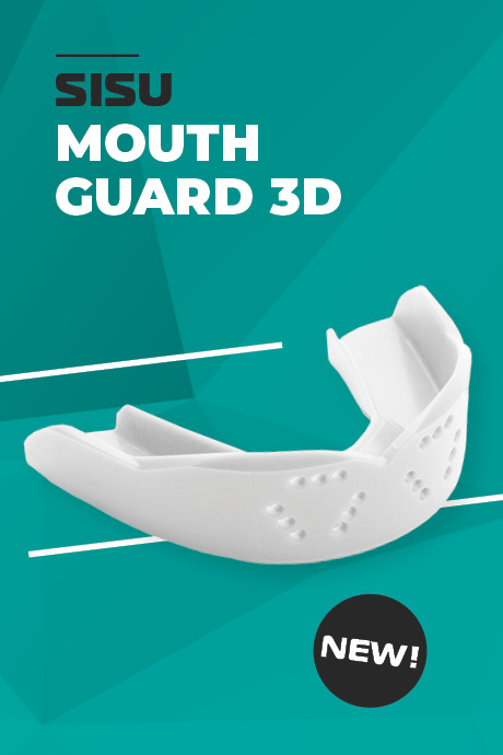 Men Lacrosse promotion SISU 3D Mouthguard