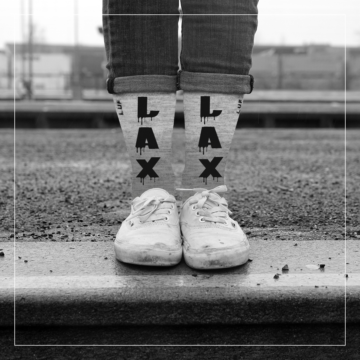 LUF SOX Classics Lacrosse LAX Hearts Socks – Bild 4