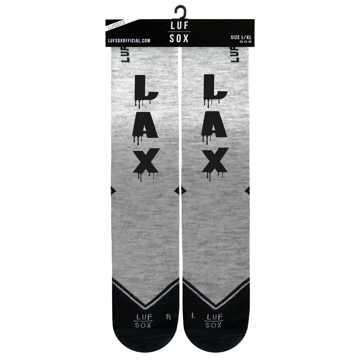 LUF SOX Classics Lacrosse LAX Hearts Socks – Bild 2