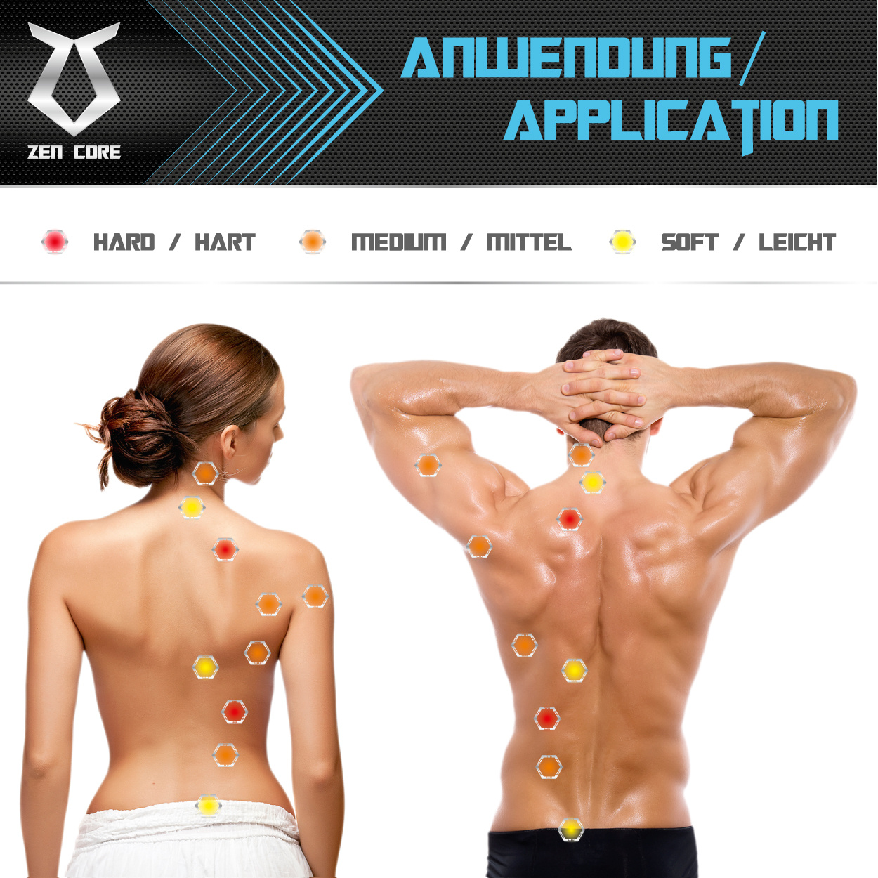 Zen Core Trigger and Fascia Massage Ball Set II – Bild 3