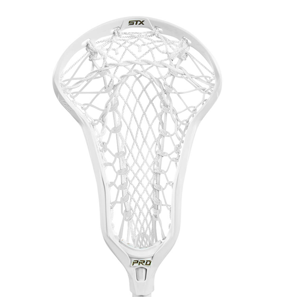 STX Crux Pro Frauen Lacrosse Schlägerkopf Crux Mesh 2.0 Weiß