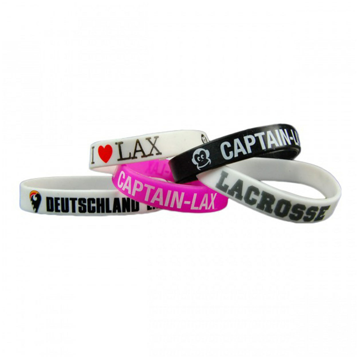 Captain-Lax All Silicon Wristband Set