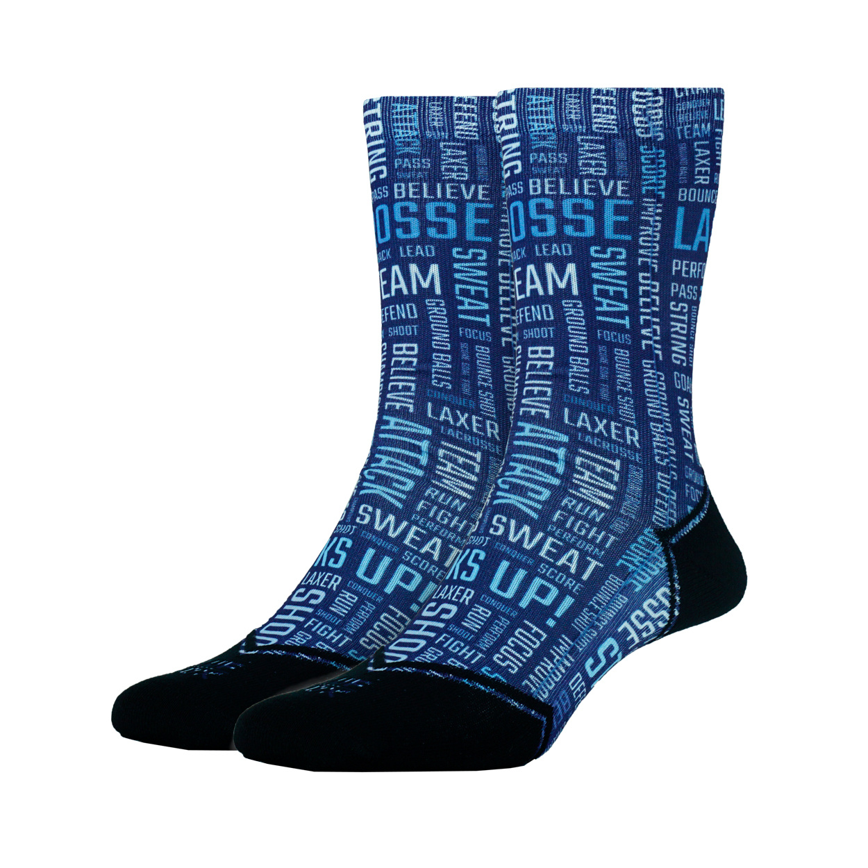 LUF SOX Classics Lacrosse Word Salad Socken 36-40