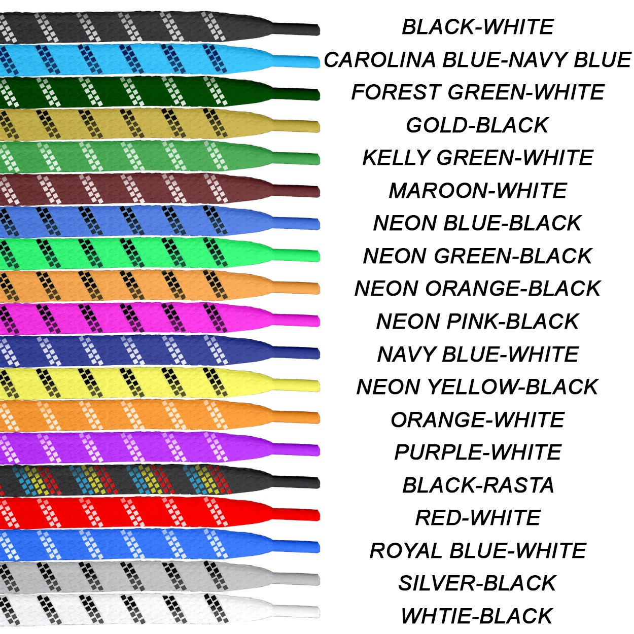 Jimalax 3-Pack Striker 33′ Shooting Laces