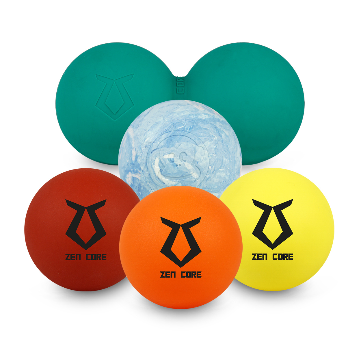 Zen Core Trigger and Fascia Massage Ball Set II