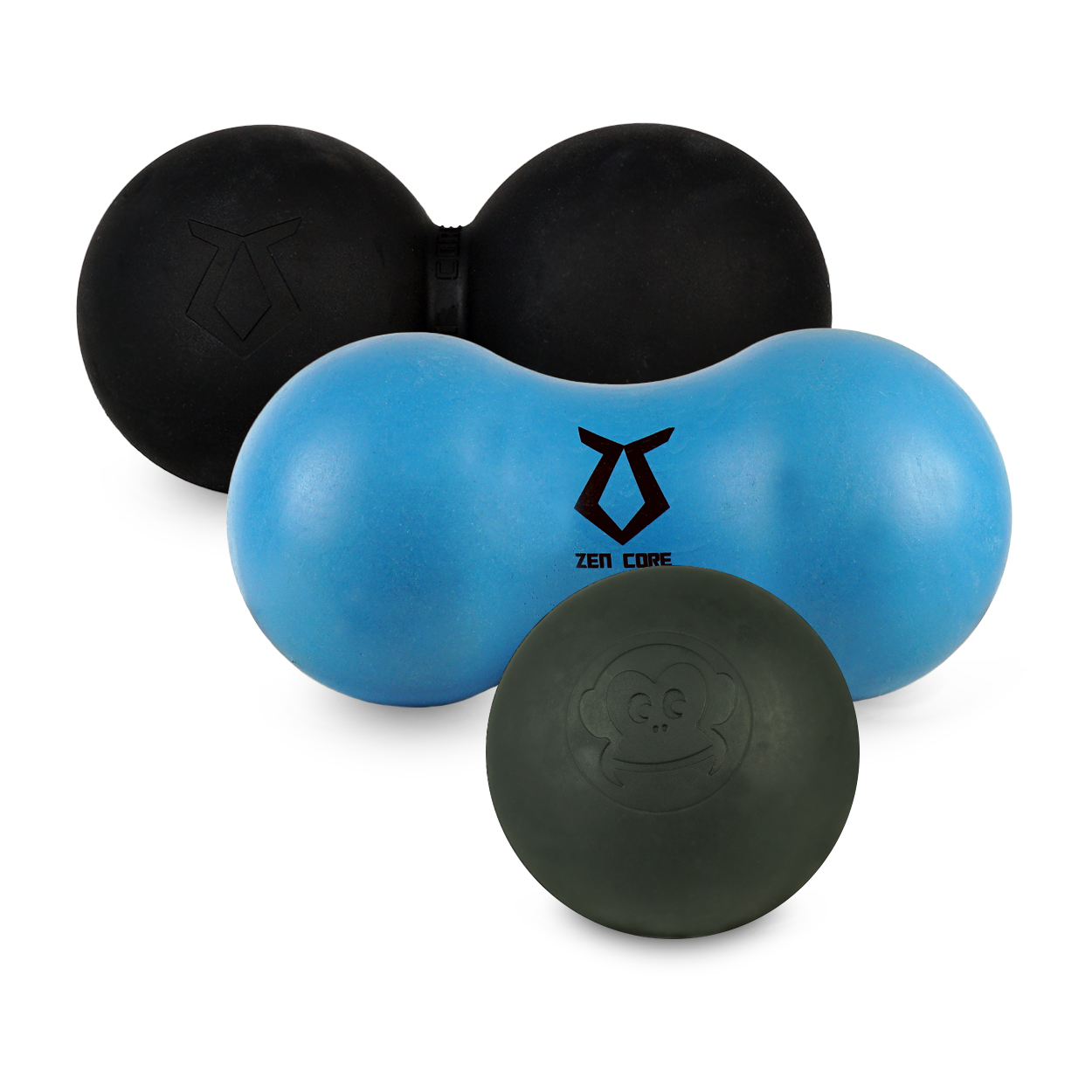 Zen Core Trigger- und Faszienmassage Ball Set I