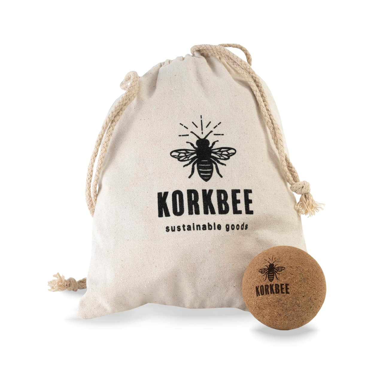 Korkbee Drone Set Vegan Cork Physioball