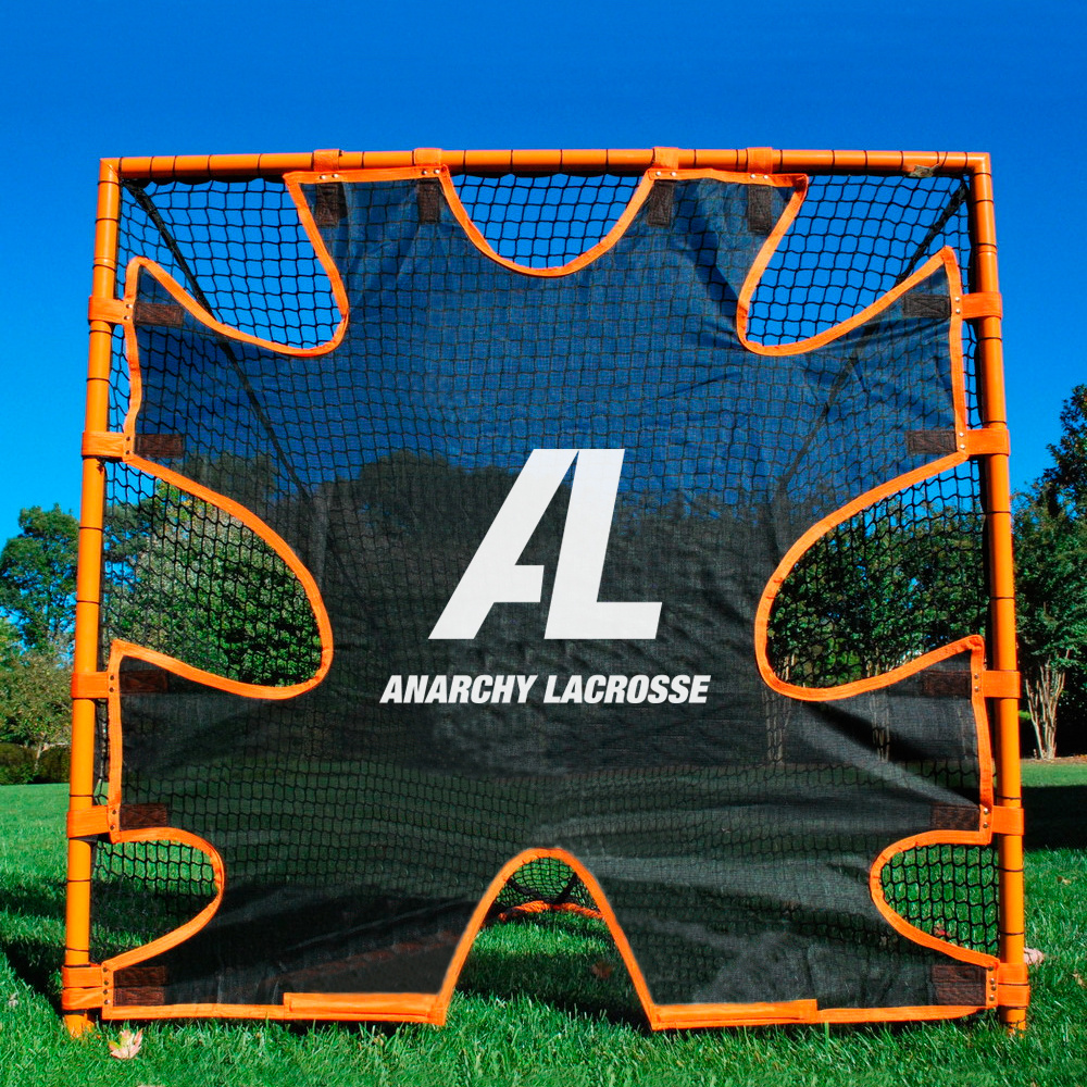 Anarchy Lacrosse Goal Target Shot Trainer 8 Holes Black