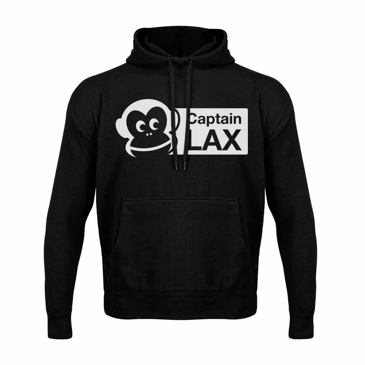 Captain-Lax Captain LAX Hoodie Schwarz XL