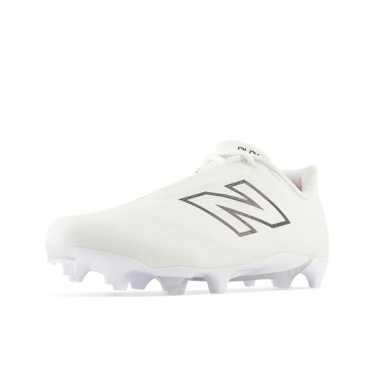 a894ded3f191bdc651c05b9dd08a3a01aac0009d_NB_BURNX4_L_D_WH_2 New Balance Burn X4 Cleat Lacrosse Schuhe – Bild 2