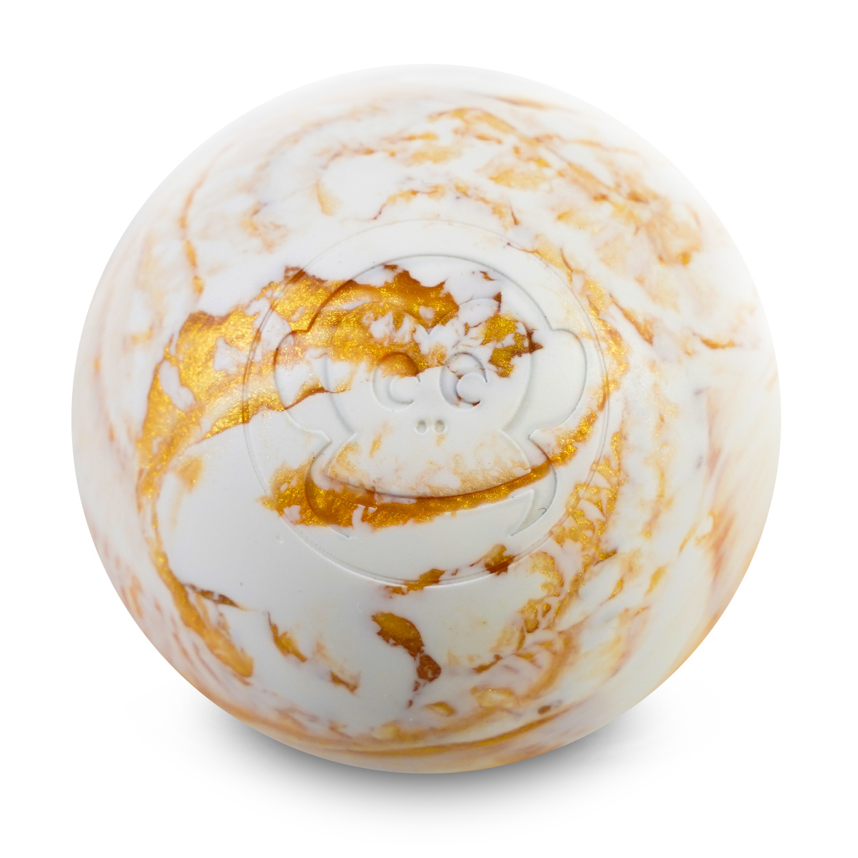Captain-Lax Lacrosse Ball Weiß/Gold