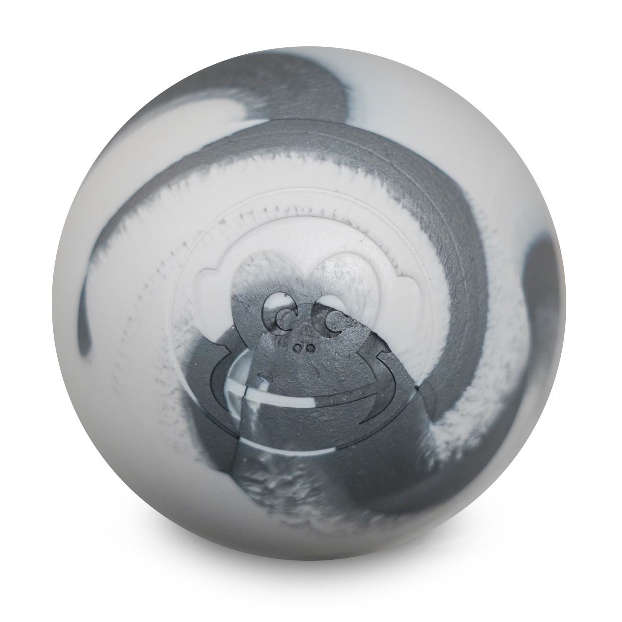 Captain-Lax Lacrosse Ball White/Platinum